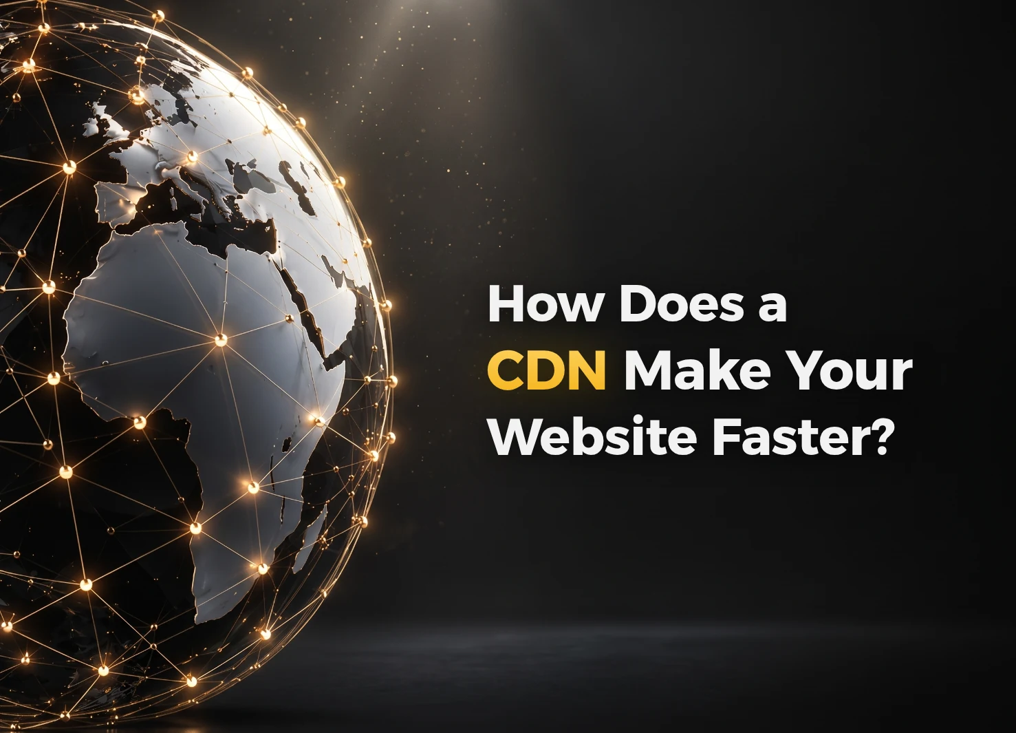 How a CDN makes a website faster