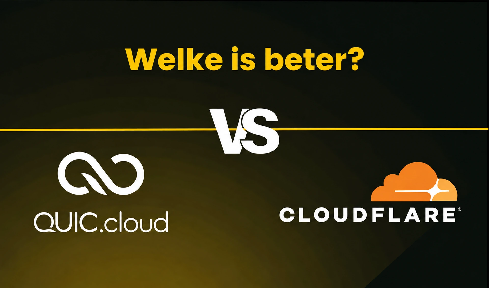 Vergelijking tussen QuicCloud en Cloudflare