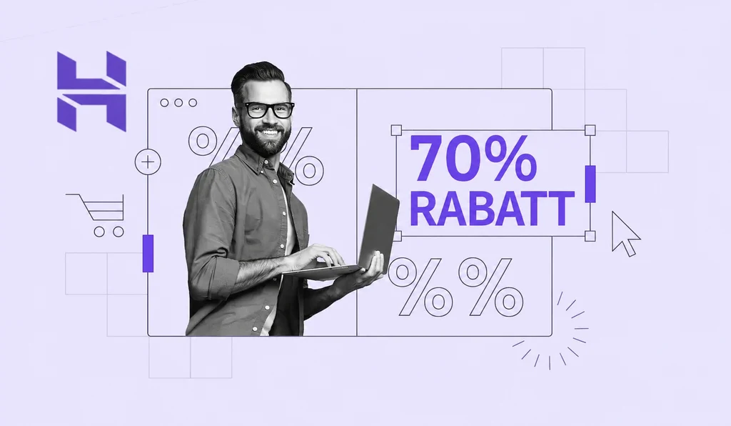 Hostinger-Angebot: 70 % Rabatt auf Webhosting
